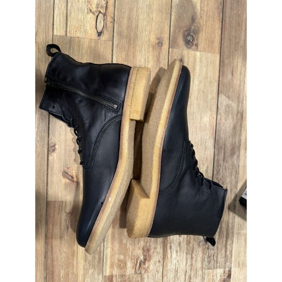 SUPPLY LAB Men's Black Jonah Lace-Up Leather Ankle Boot Sz 10 D NEW IN BOX - Picture 11 of 15